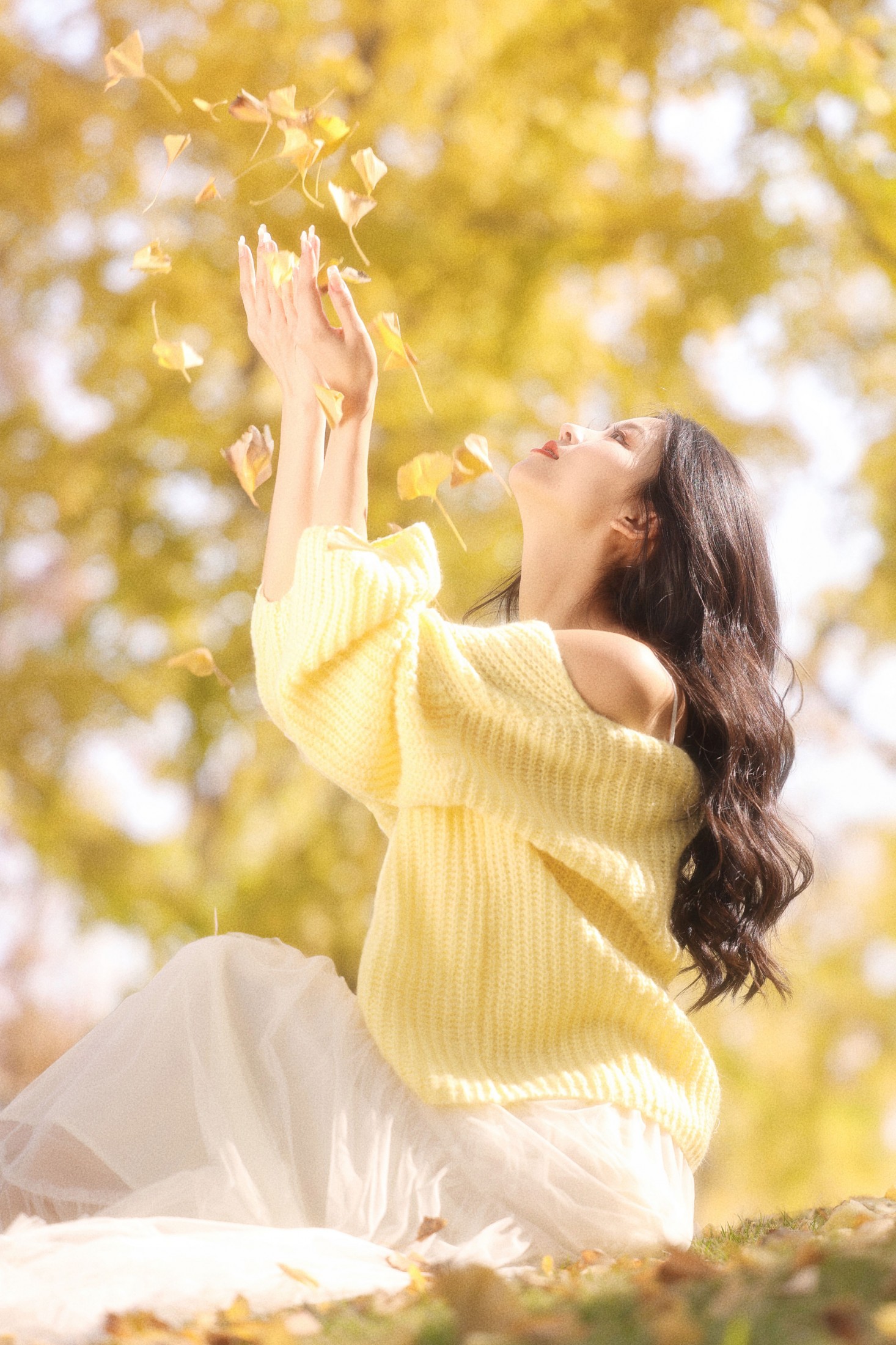 《秋日温柔限定秋日浪漫一大半是银杏给的》[29P]